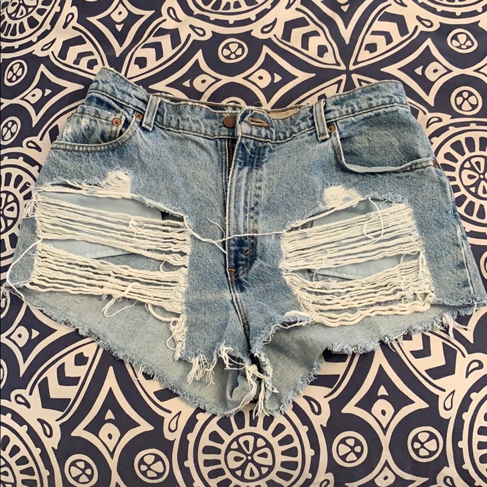 Jean shorts